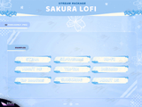 Sakura Lofi Blue Stream Package