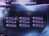 Sakura Kawaii Stream Overlay Package