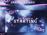 Sakura Kawaii Stream Overlay Package