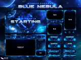 Blue Nebula Package Animated Overlays for OBS