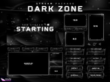 Dark Zone Package Animated Overlays for OBS