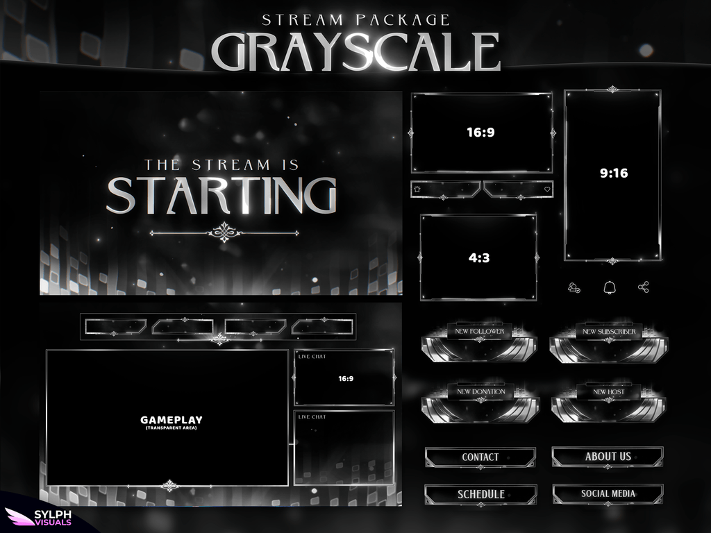 Grayscale Stream Package