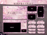 Sakura Light Package Animated Overlays for OBS
