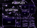 Purplex Package Animated Overlays for OBS