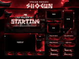 Shogun Package Animated Overlays for OBS