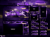 Pixel Glow Package Animated Overlays for OBS