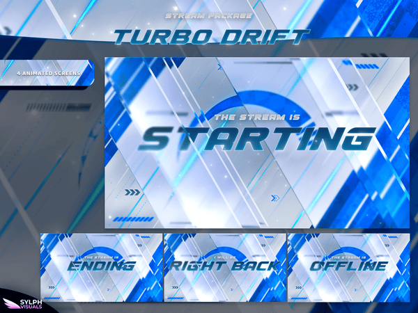 Turbo Drift Stream Package Turbo Drift Stream Screens