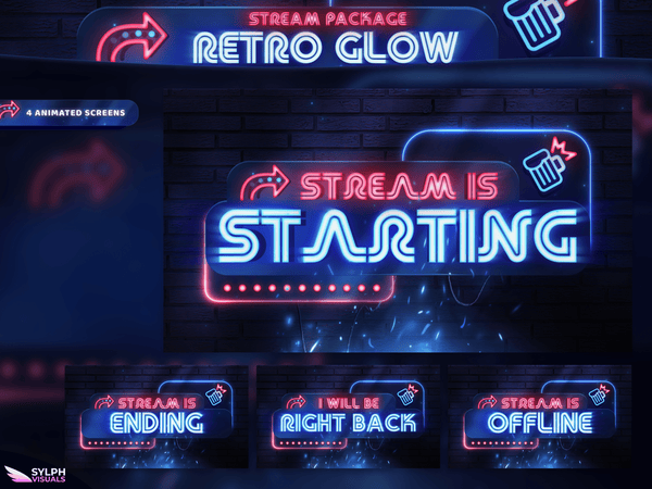 Retro Glow Stream Package