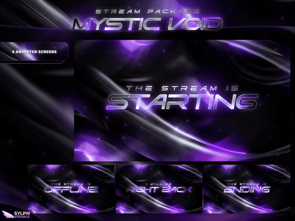 Mystic Void Stream Screens