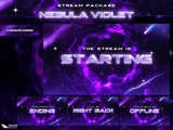 Nebula Violet Stream Screens