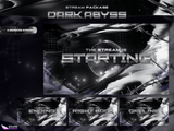 Dark Abyss Animated Twitch Screens