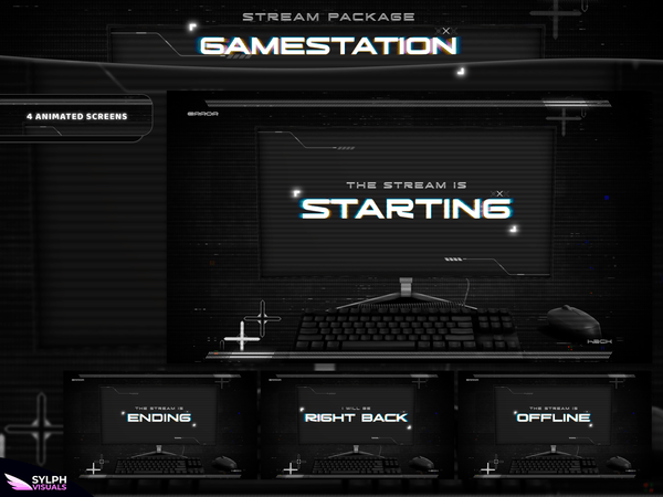 Gamestation Stream Screens