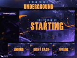 Underground Animated Twitch Screens