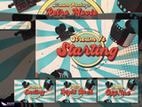 Retro Movie Animated Twitch Screens
