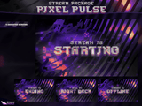 Pixel Pulse Stream Overlay Package