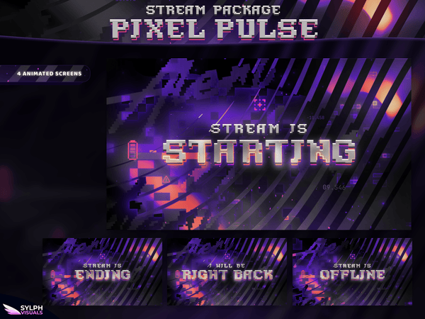 Pixel Pulse Stream Package