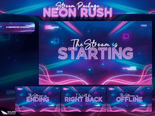 Neon Rush Stream Teaser Stream Package