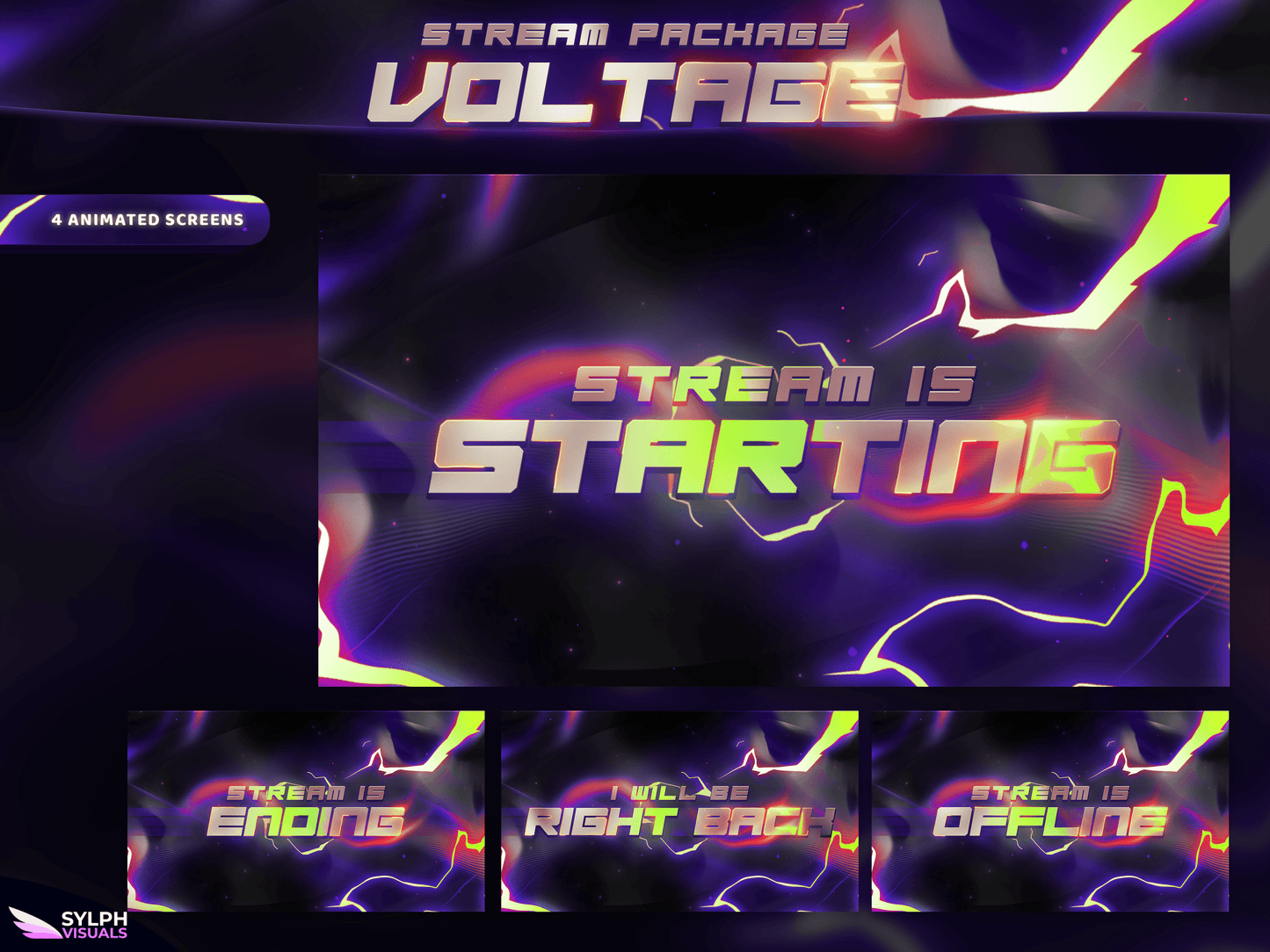 Voltage Stream Overlay Package