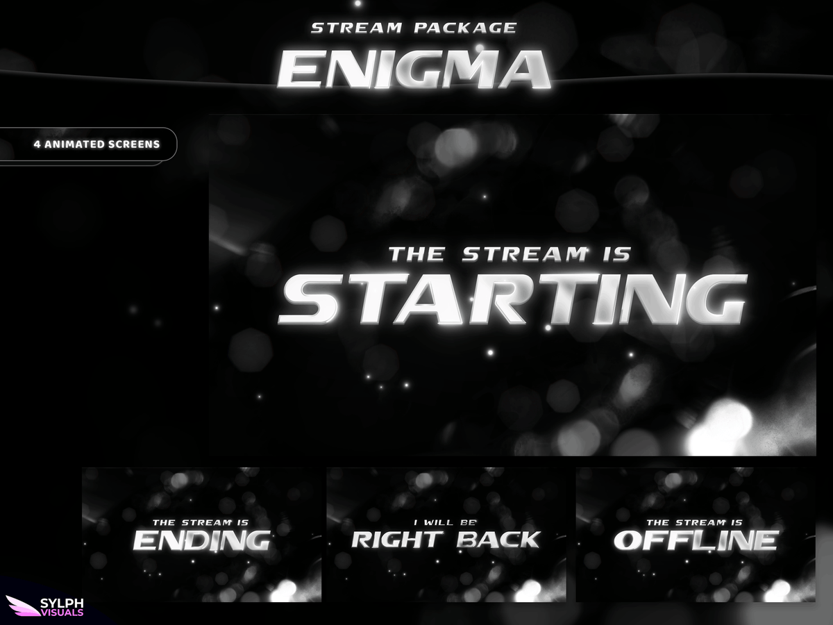 Enigma Stream Screens