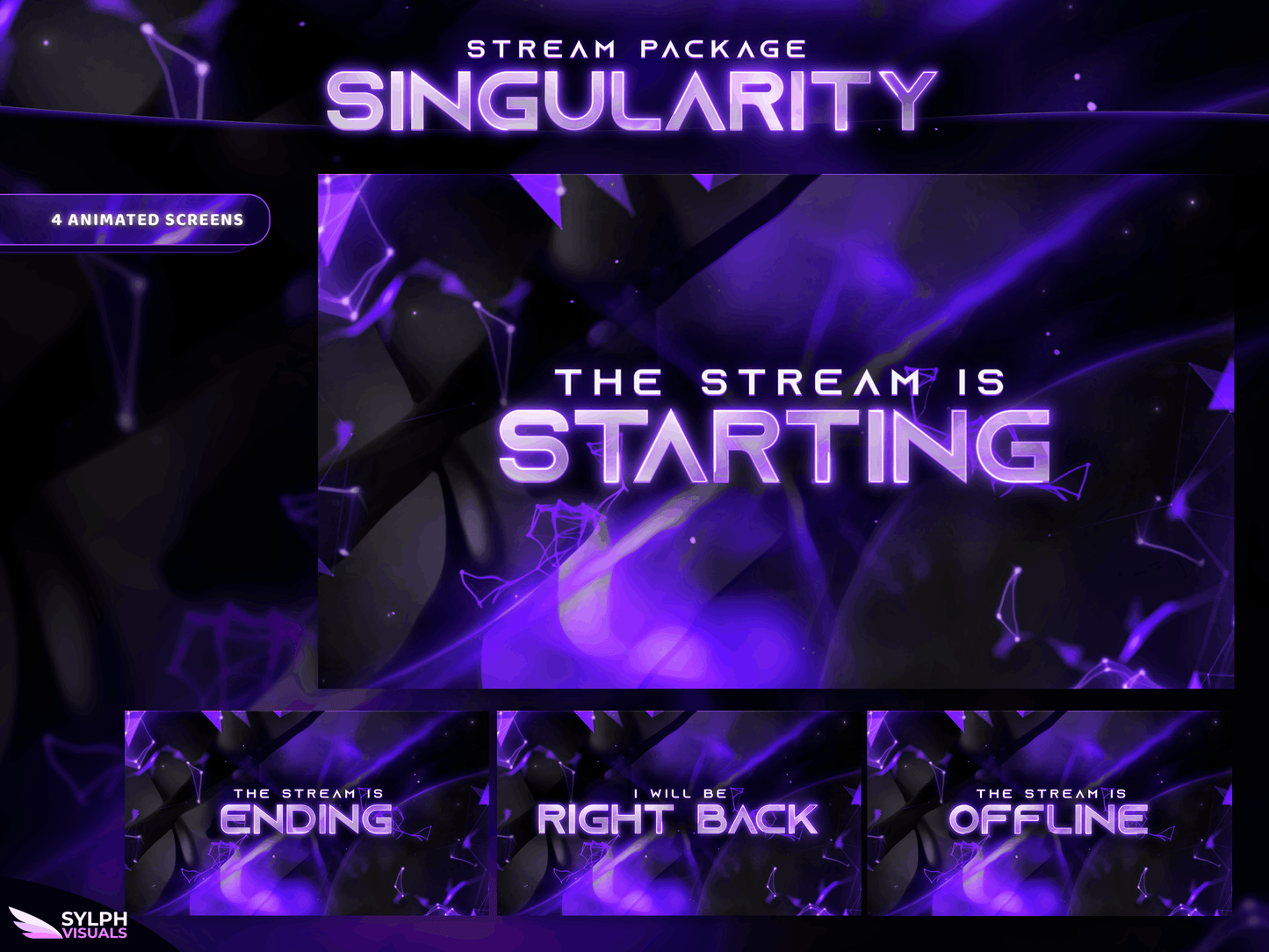 Singularity Stream Screens