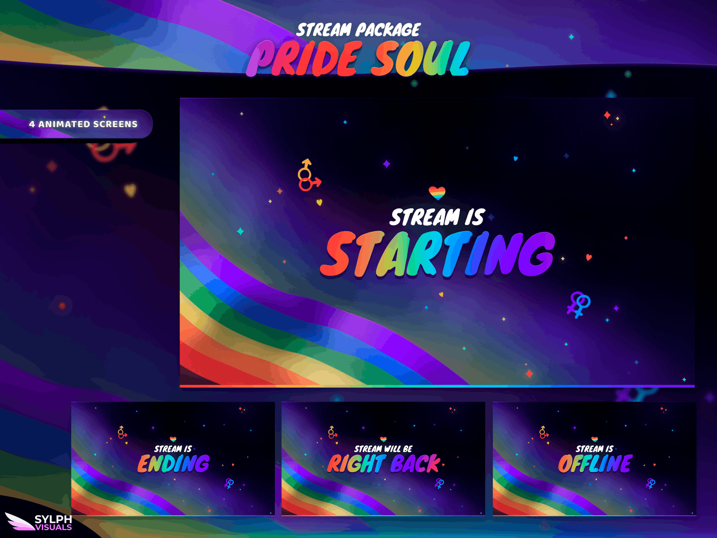 Pride Soul Stream Screens