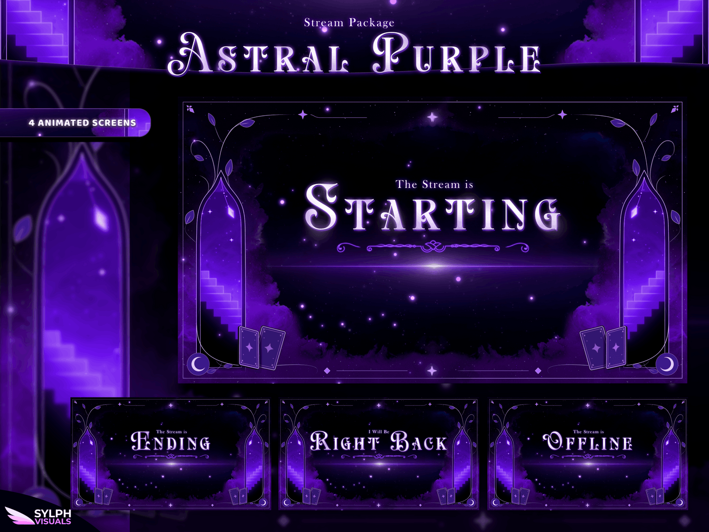 Astral Purple Stream Screens