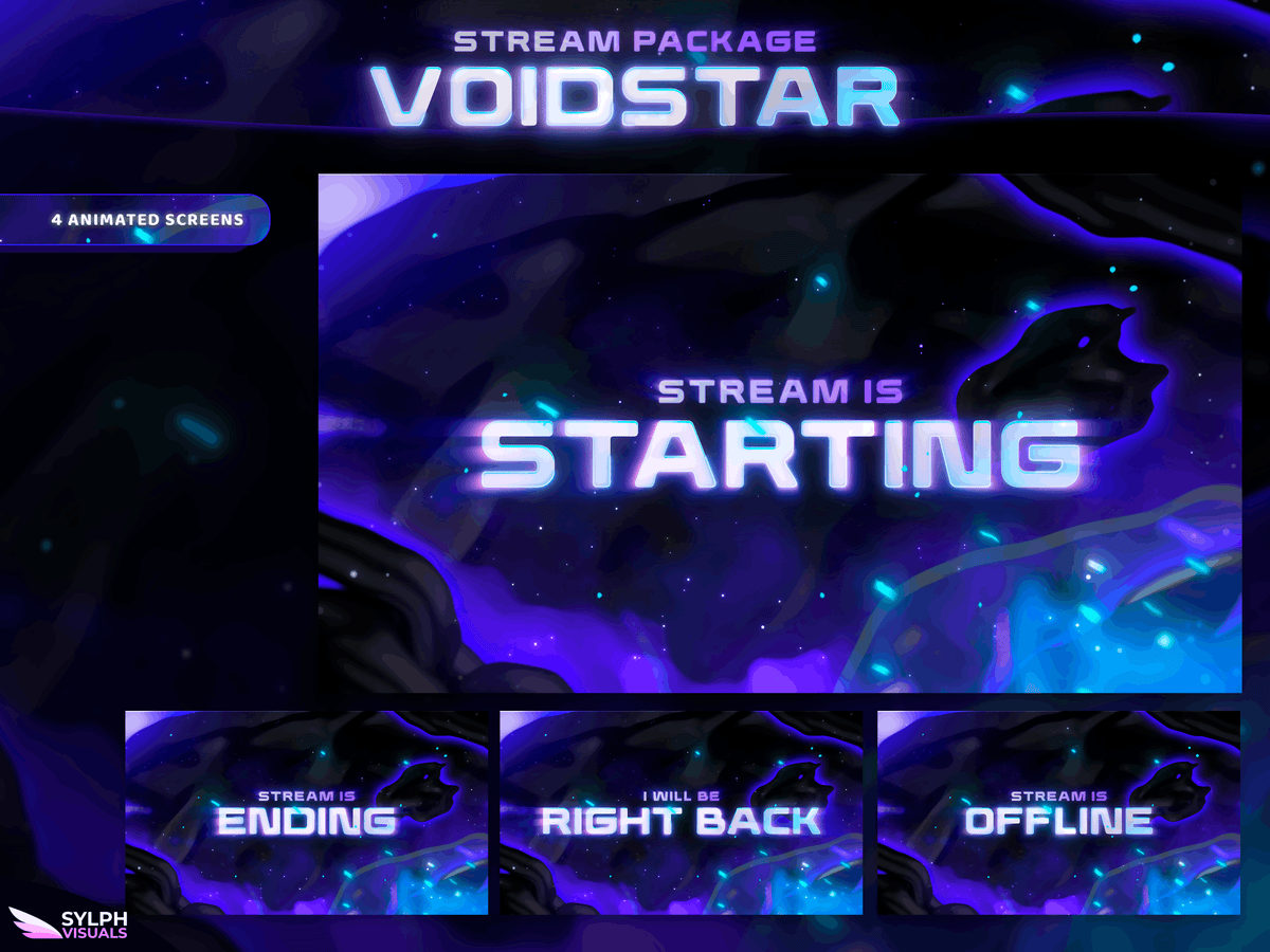 Voidstar Stream Screens