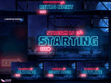 Retro Night Stream Screens