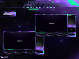 Purple Flux Animated Intermission Screens for Twitch