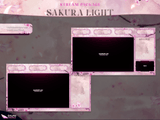 Sakura Light Animated Intermission Screens for Twitch