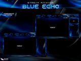 Blue Echo Animated Intermission Screens for Twitch