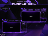 Purple Veil Animated Intermission Screens for Twitch