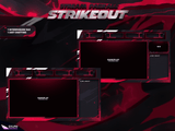 Strikeout Animated Intermission Screens for Twitch