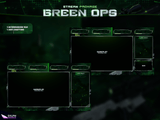 Green Ops Animated Intermission Screens for Twitch