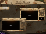 Jolly Night Animated Intermission Screens for Twitch
