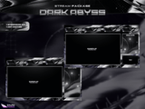 Dark Abyss Animated Intermission Screens for Twitch