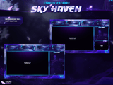 Sky Haven Panels and icons for Twitch and Kick