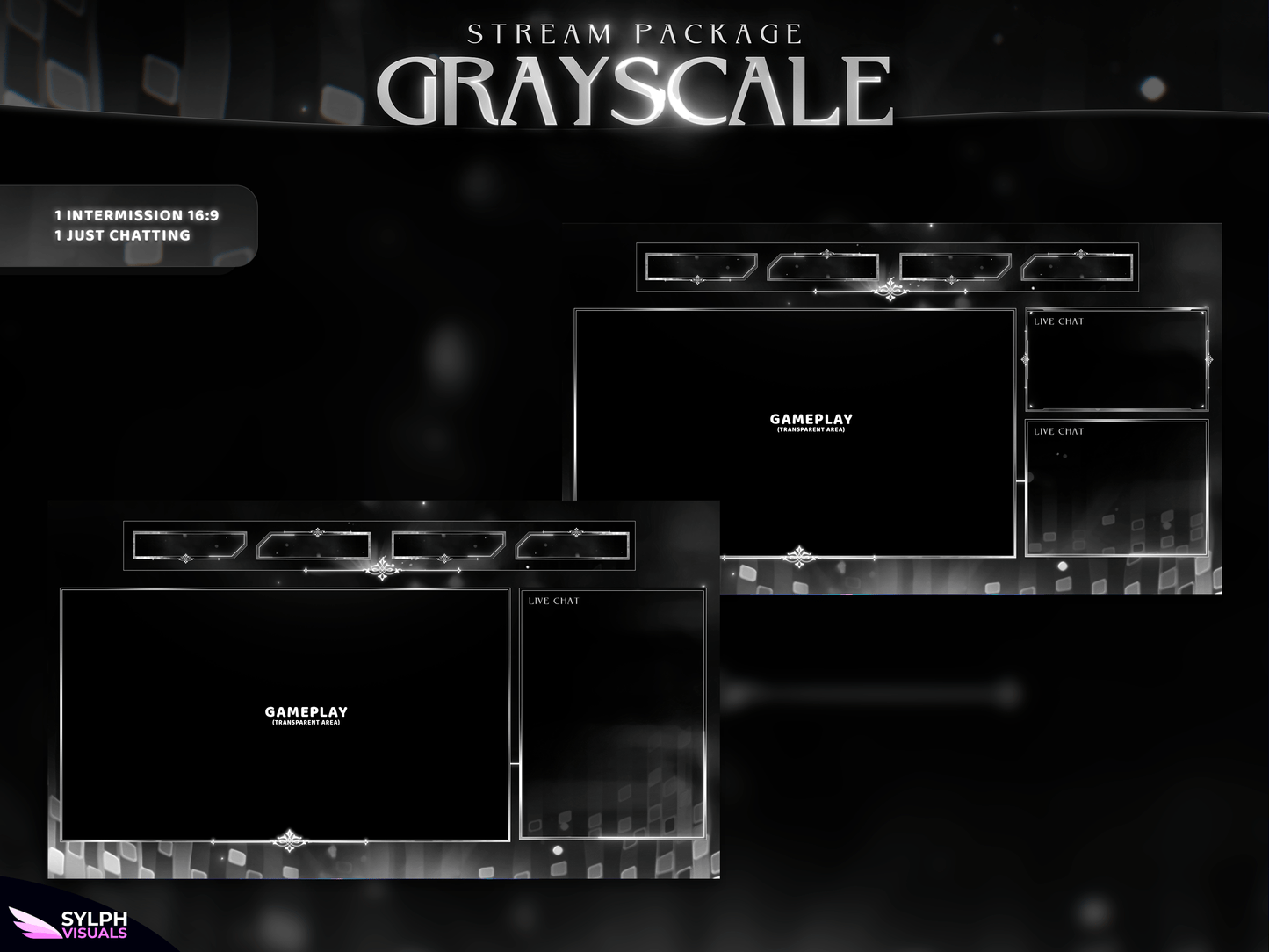 Grayscale Stream Overlay Package