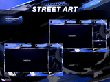 Street Art Animated Intermission Screens for Twitch