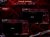 Spider Web Animated Intermission Screens for Twitch