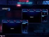 Retro Night Animated Intermission Screens for Twitch