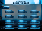 Blue Studio Animated Alerts for Twitch, Facebook, Youtube, Kick and Trovo