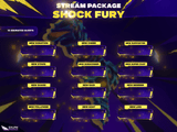 Shock Fury Animated Alerts for Twitch, Facebook, Youtube, Kick and Trovo