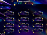Pixel Rush Animated Alerts for Twitch, Facebook, Youtube, Kick and Trovo