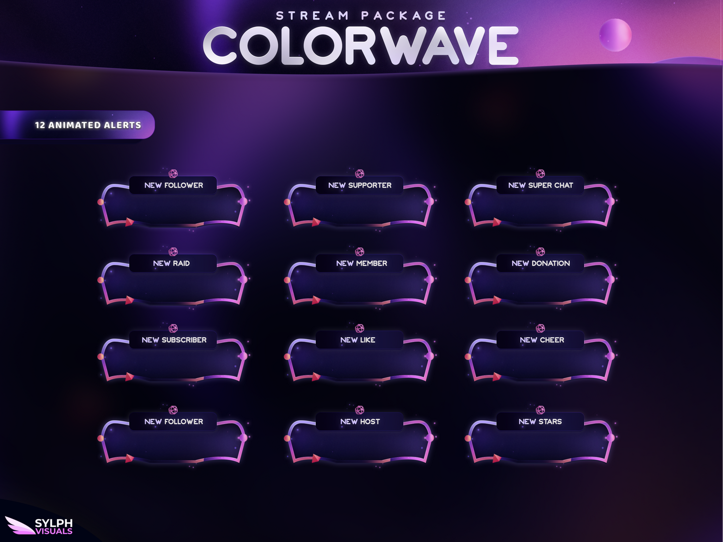 Colorwave Stream Overlay Package