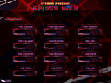 Spider Web Animated Alerts for Twitch, Facebook, Youtube, Kick and Trovo