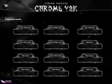 Chrome Y2K Animated Alerts for Twitch, Facebook, Youtube, Kick and Trovo