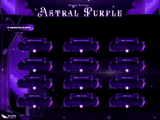 Astral Purple Animated Alerts for Twitch, Facebook, Youtube, Kick and Trovo