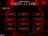 Nightflame Panels and icons for Twitch and Kick