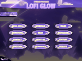 Lofi Glow Panels and icons for Twitch and Kick